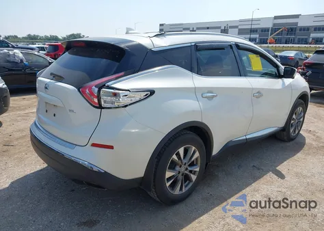 2018 Nissan Murano Sl z USA, uszkodzony, nr VIN 5N1AZ2MG8JN200413